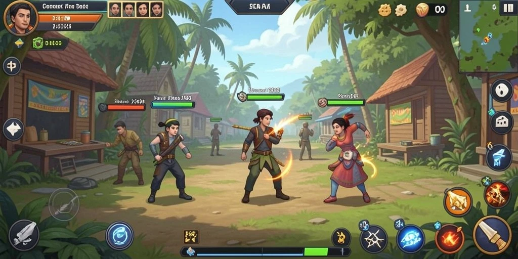 domtoto - Fitur multiplayer yang memungkinkan bermain bersama teman.