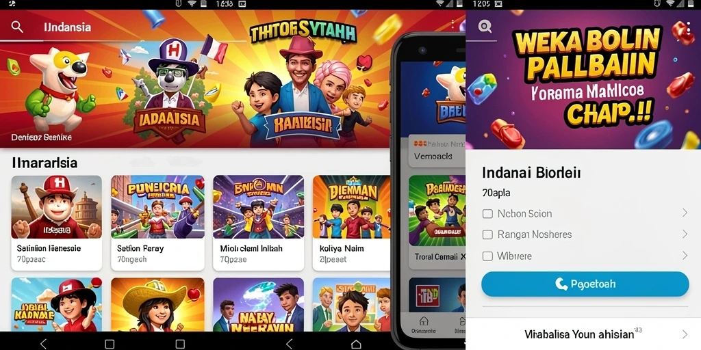 luckytopia - Karakter yang dapat disesuaikan dengan berbagai pilihan.